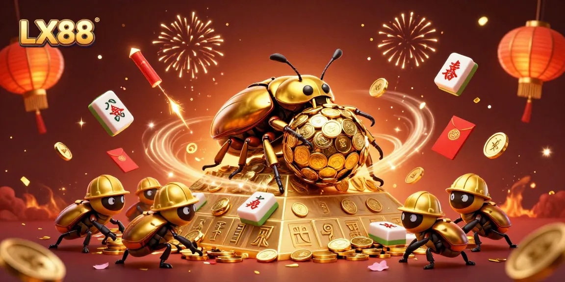 Engage with LX88's exciting gaming universe with vibrant characters and rich casino elements.