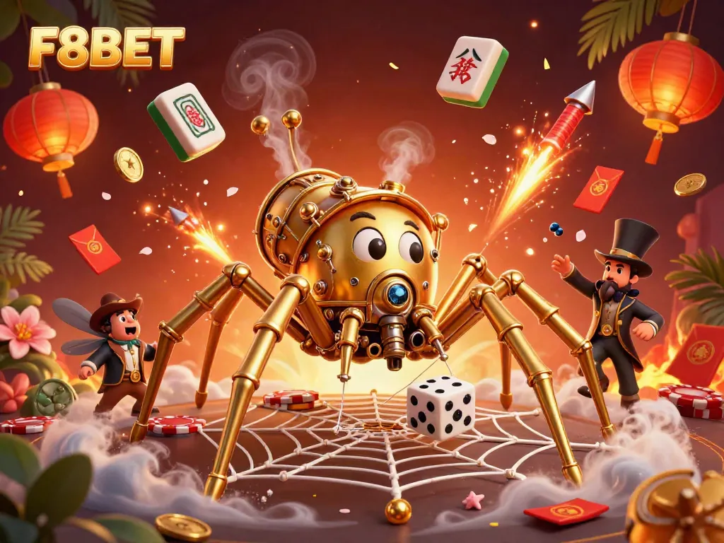 Experience thrilling gameplay at F8BET with captivating characters and vibrant casino elements.