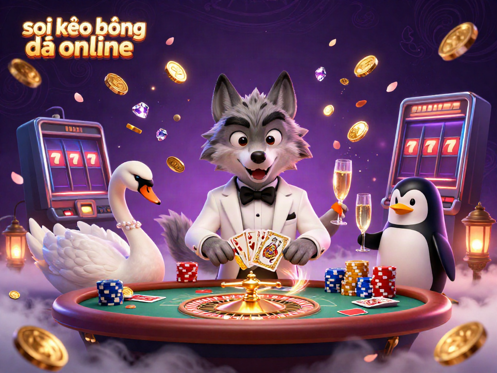 Experience exhilarating soi kèo bóng đá online action with dynamic characters and captivating casino elements.