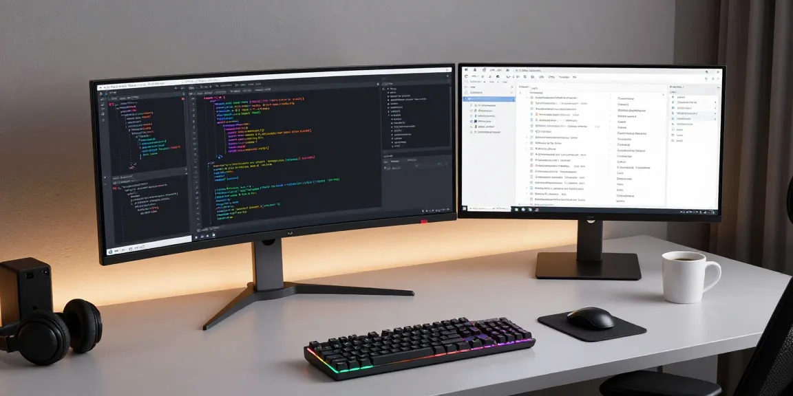 GO8 software development workspace with modern coding tools and technology.